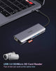 Intpw  4K USB C to HDMI Adapter, Gigabit Ethernet, MicroSD/SD Card Reader, 2 USB 3.0 Ports, Power Delivery for MacBook Pro