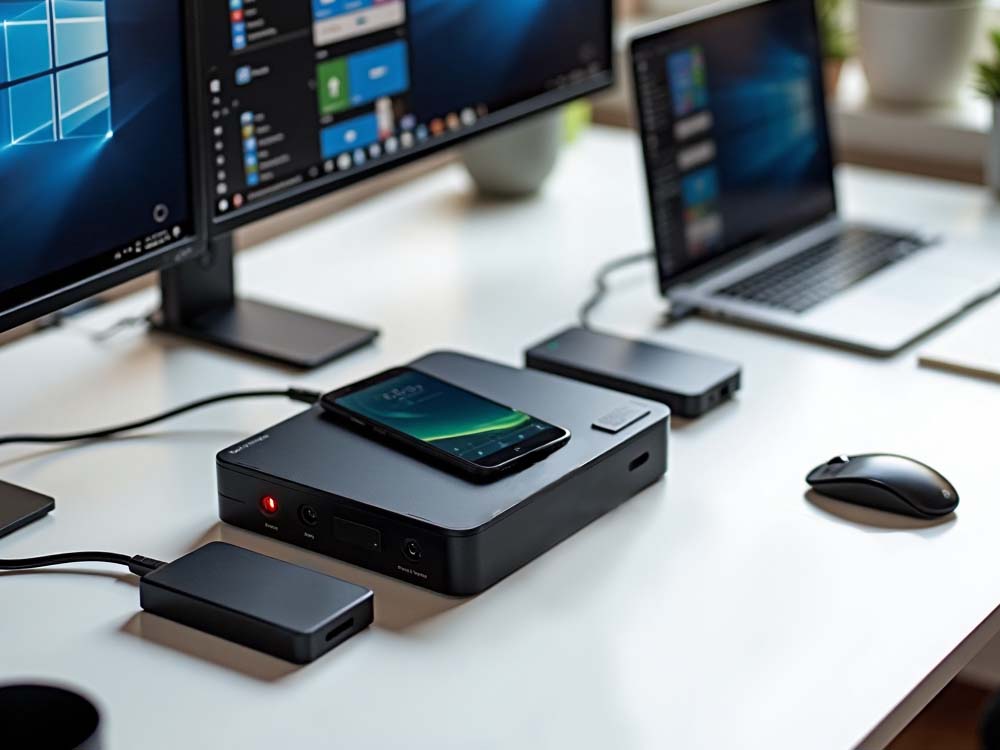 Unlocking Productivity: The Necessity and Use of Multi-Screen Collaboration Docks