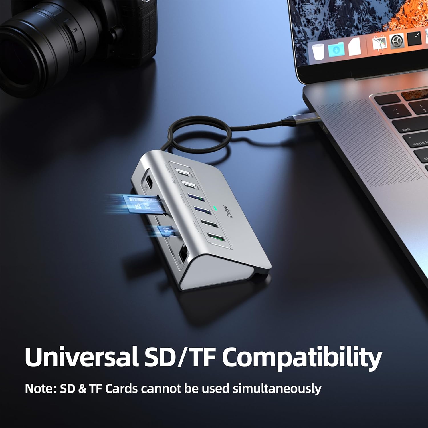 P9R USB C Docking Station (10-in-1)