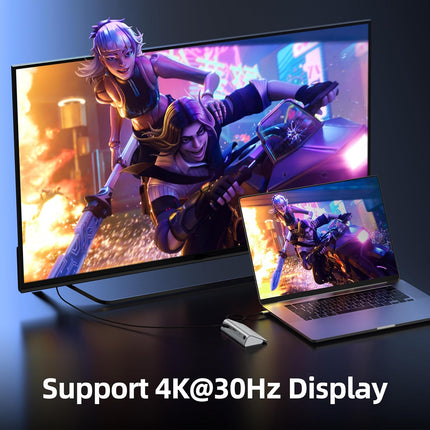 Intpw P9R USB C Docking Station (10-in-1)