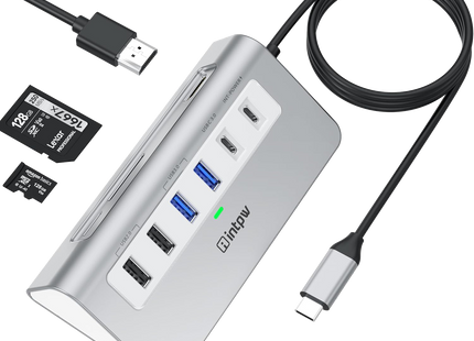 Intpw P9 USB C Hub (9-in-1)
