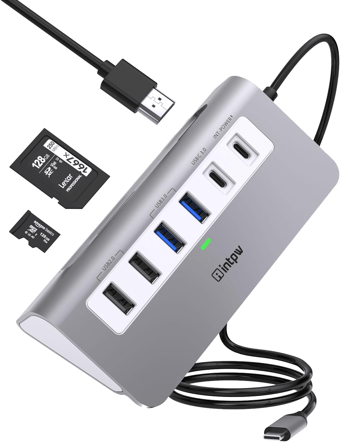 P9 USB C Hub (9-in-1)