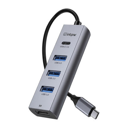 Intpw 9159T Compact USB C Data Hub (5-in-1)