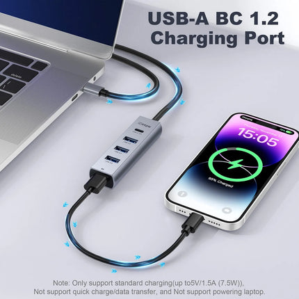Intpw 9159T Compact USB C Data Hub (5-in-1)