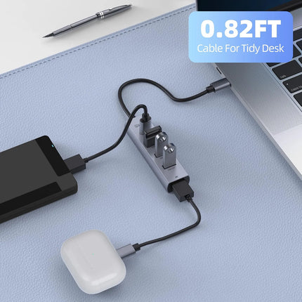 Intpw 9159T Compact USB C Data Hub (5-in-1)