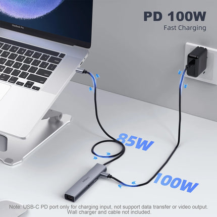 Intpw 9970B 4K@60Hz HDMI USB C Hub (6-in-1)