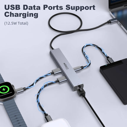 Intpw 9970B 4K@60Hz HDMI USB C Hub (6-in-1)