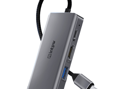 Intpw ID550 VGA to USB C Hub (4-in-1)