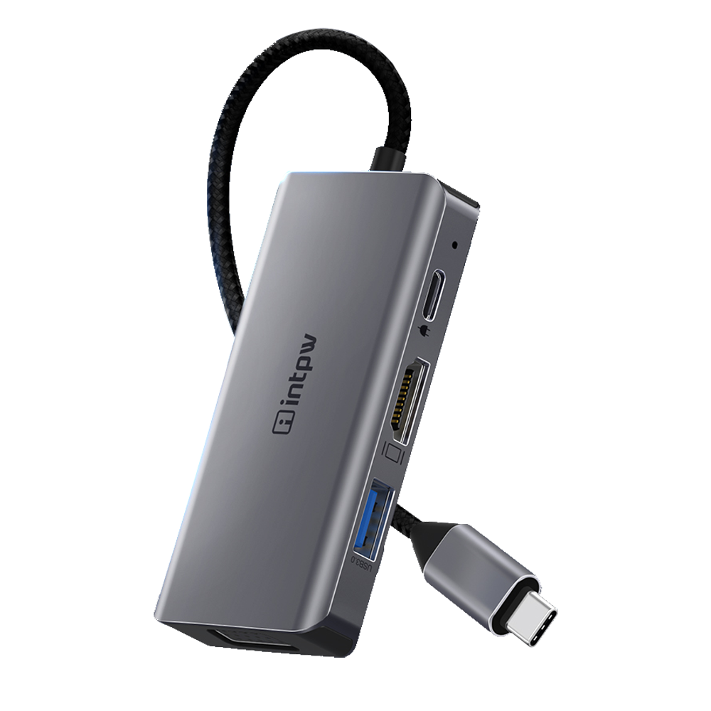 ID550 VGA to USB C Hub (4-in-1)