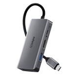Intpw ID550 VGA to USB C Hub (4-in-1)