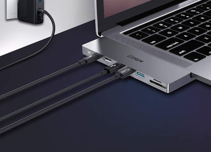 IF504 8-IN-2 USB C Hub Adapter for MacBook