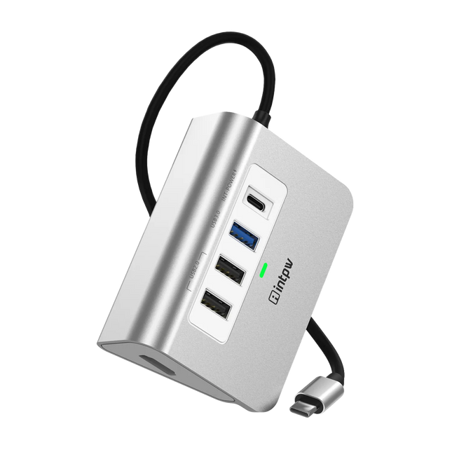 Intpw P5 USB C Hub (5-in-1)