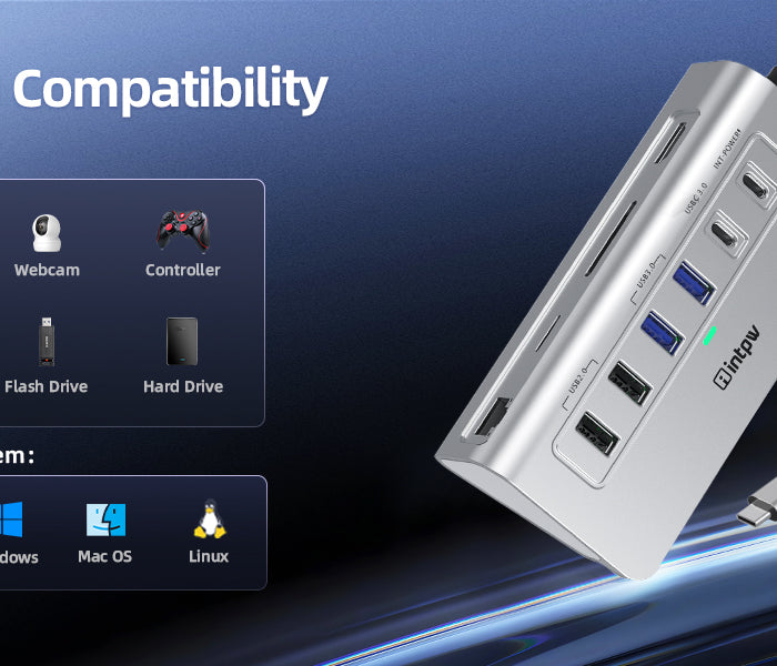 The P9R offers unrivaled compatibility. Compatible with a wide range of USB devices and systems.