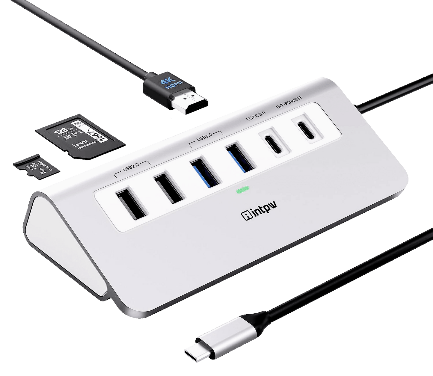 P9 USB C Hub (9-in-1)