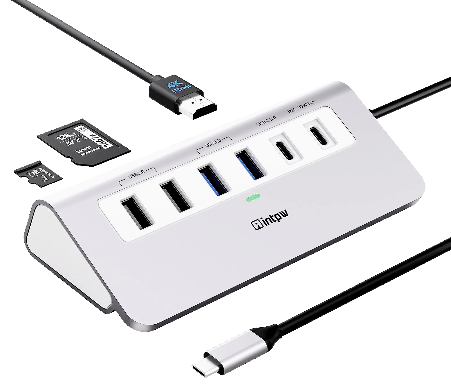 P9 USB C Hub (9-in-1)