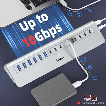 INTPW YH15 10Gbps Desktop Hub (15-in-1)