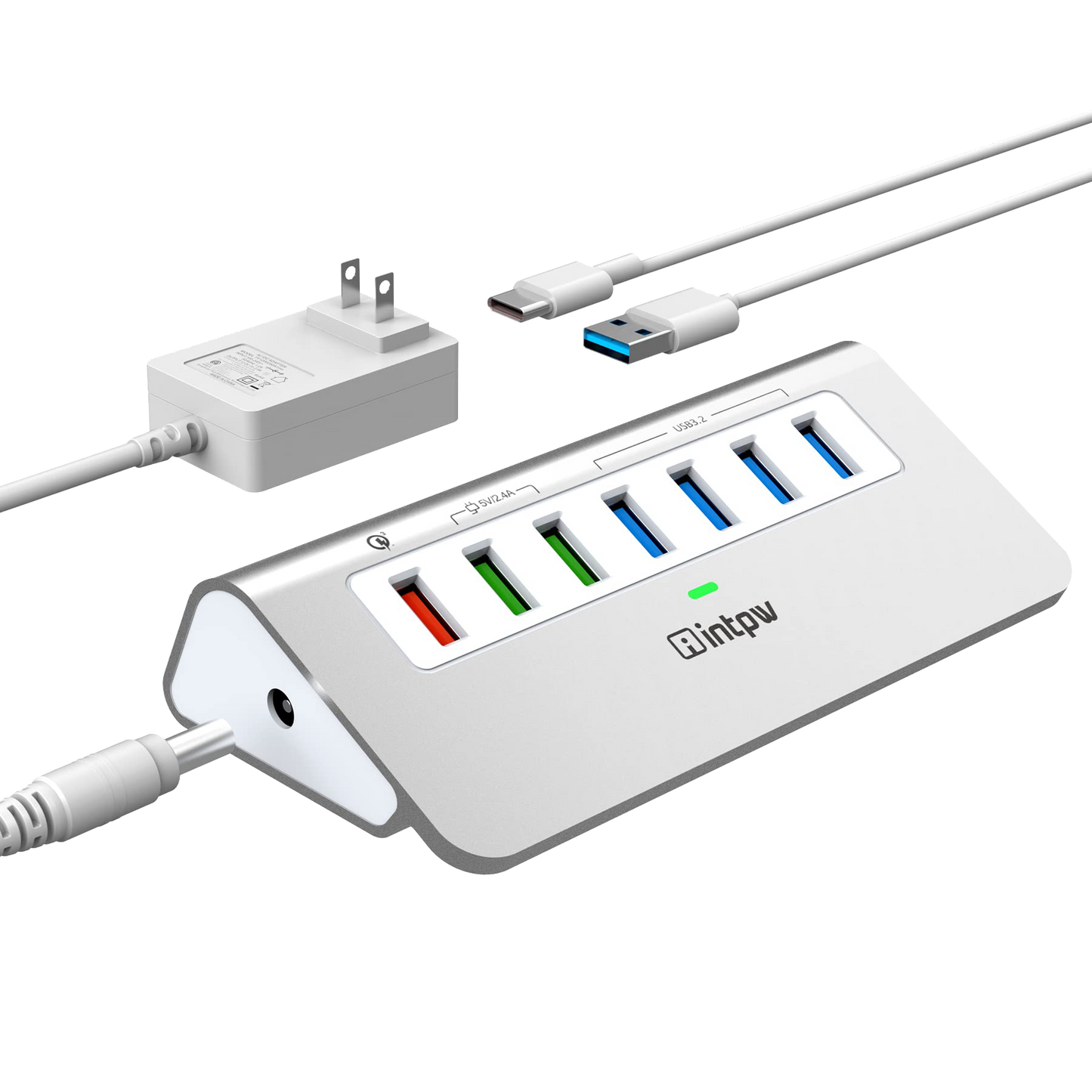 YH4S USB 3.2 Hub (7-in-1)