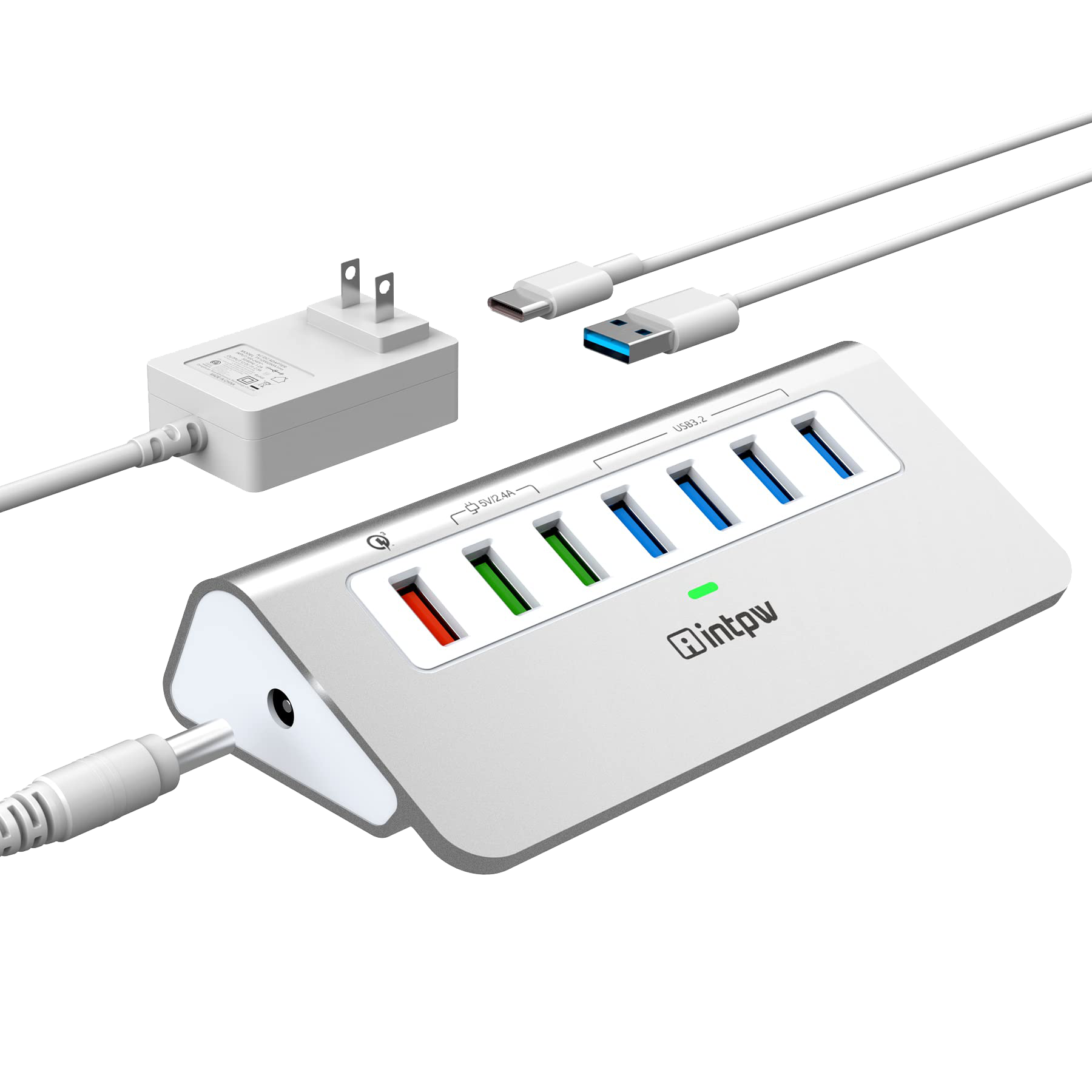 YH4S USB 3.2 Hub (7-in-1)