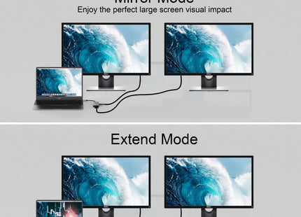 Intpw ID550 VGA to USB C Hub (4-in-1)