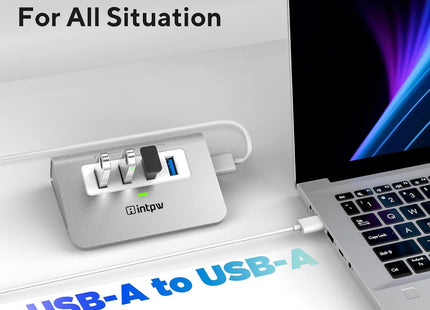 Intpw H5 USB 3.0 Hub (4-in-1)
