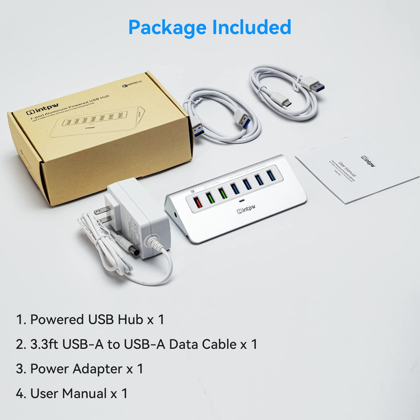 YH4S USB 3.2 Hub (7-in-1)