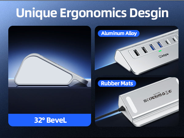 intpw USB C DockingStation p9r desgin