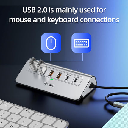 Intpw P9R PRO USB C Hub (10-in-1)