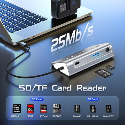 Intpw P9R PRO USB C Hub (10-in-1)