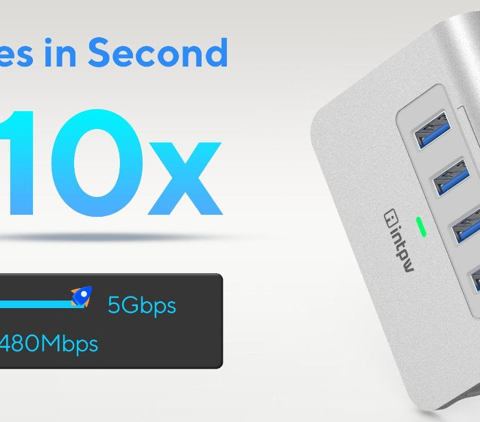 intpw usb 3.0 5Gbps hub h5.