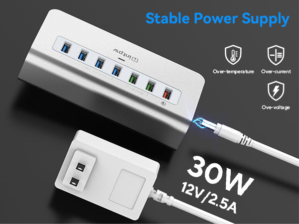 intpw yh4s usb 3.2 hub 30w