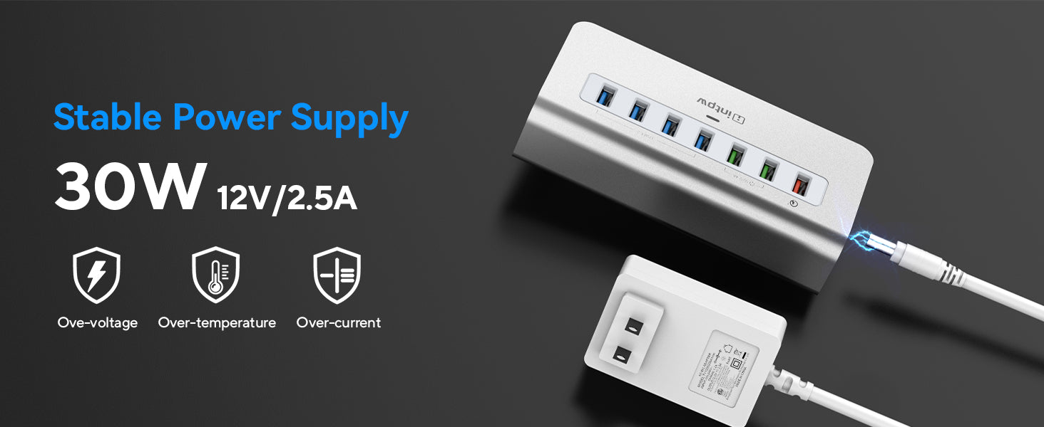 intpw usb 3.2 hub yh4s 30w