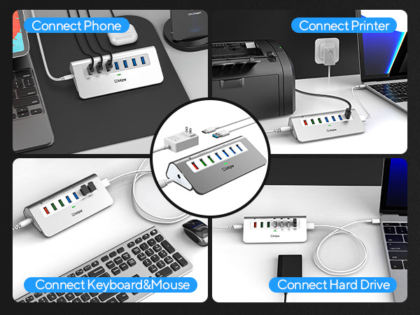 intpw usb 3.2 hub yh4s using place