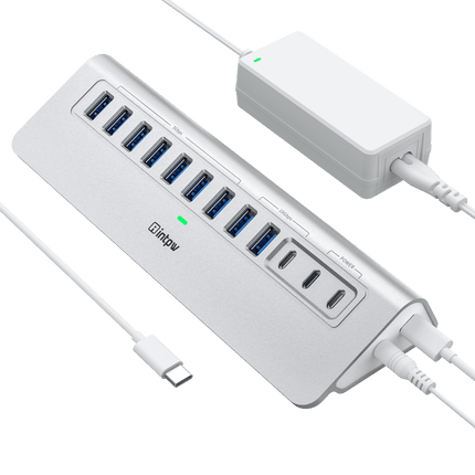 intpw yh9ac powered usb hub.