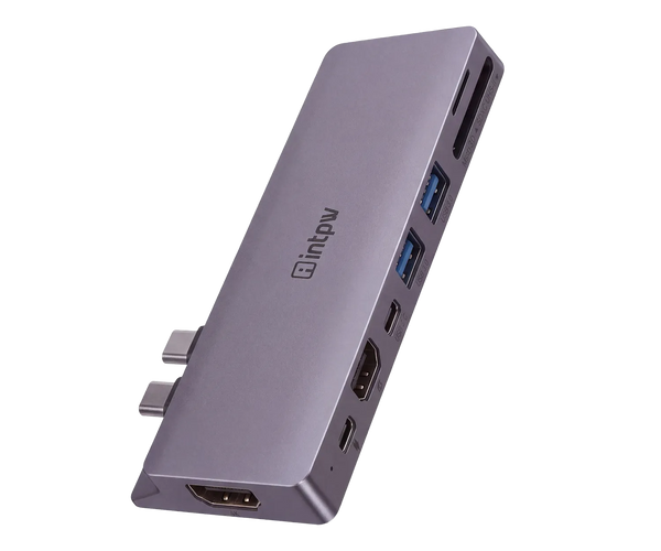 IF504 8-IN-2 USB C Hub Adapter for MacBook – intpw