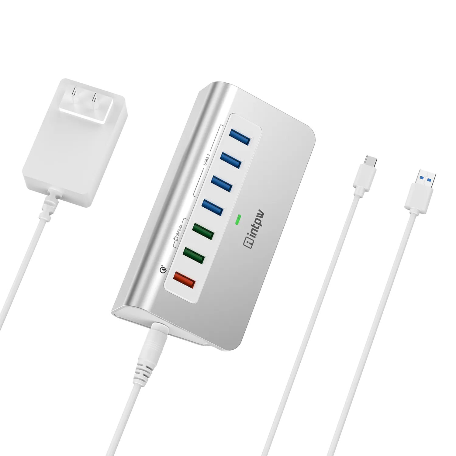 INTPW YH4S Powered USB Hub