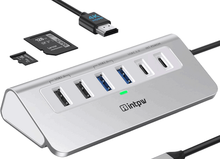 Intpw P9 USB C Hub (9-in-1)