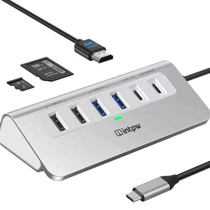 Intpw P9 USB C Hub (9-in-1)