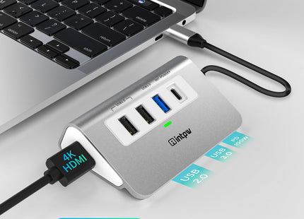 Intpw P5 USB C Hub (5-in-1)