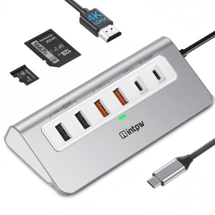 Intpw P9 PRO USB C Multiport Adapter (9-in-1)