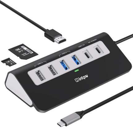 Intpw P9 USB C Hub (9-in-1)