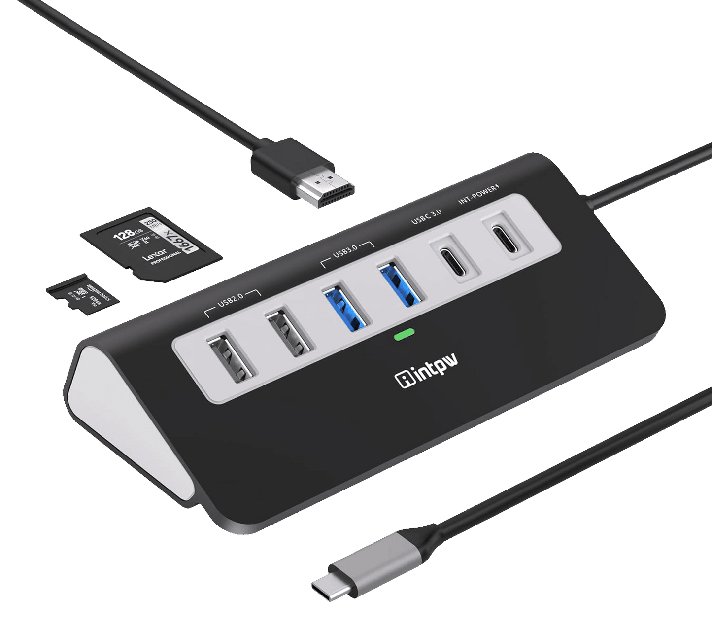 P9 USB C Hub (9-in-1)