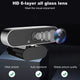Webcam with Microphone, 1080P HD Webcam Streaming Computer Web Camera -USB Wide Angle Computer Camera for YouTube Skype OBS Laptop Desktop Webcam for Video Calling Gaming Recording Conferencing
