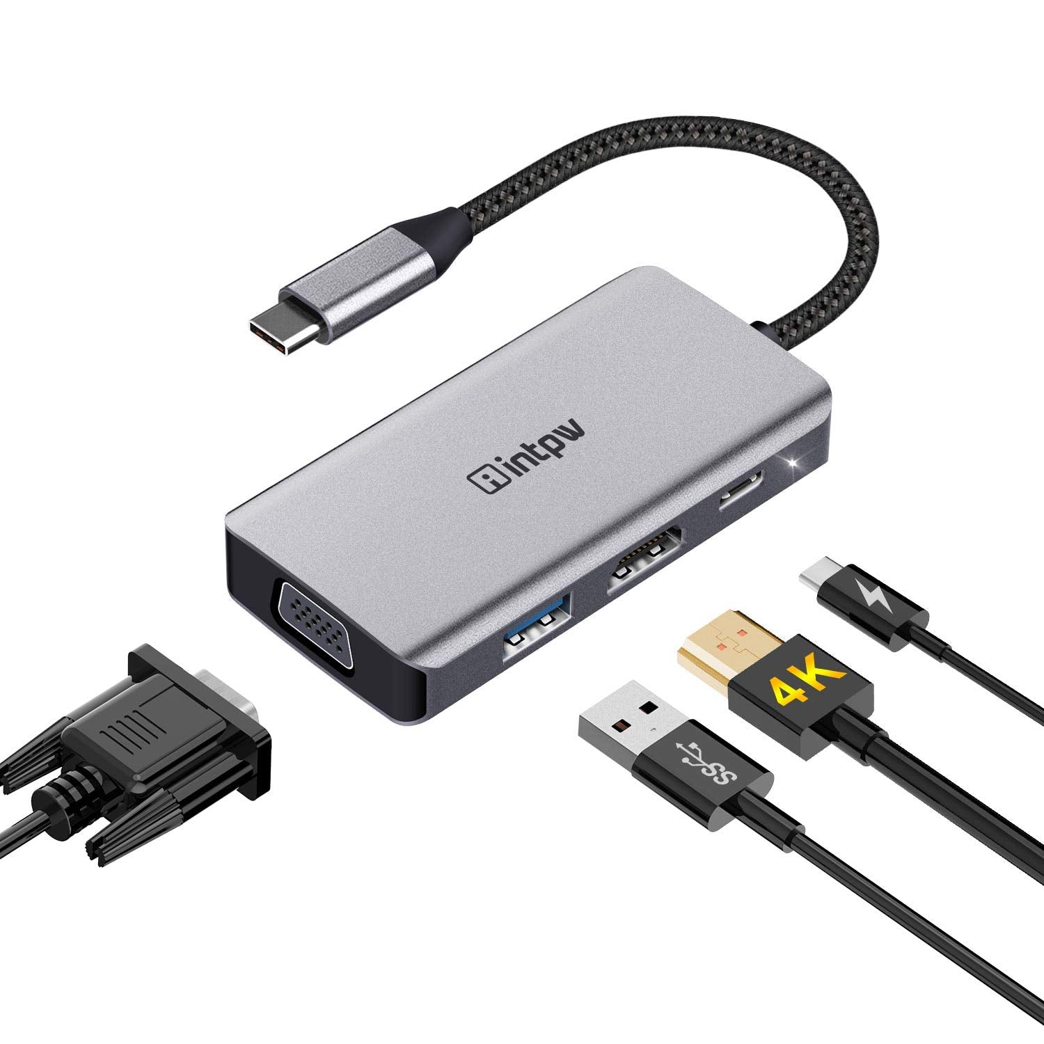 VGA and USB to HDMI Converter